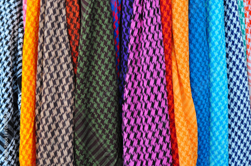 Textile fabric colors