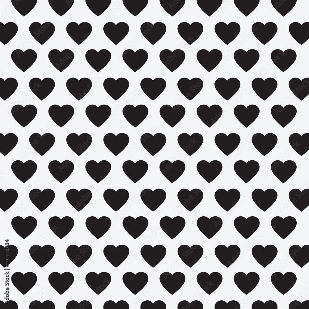 Vector heart Valentines day pattern background Vector heart Valentines day pattern background