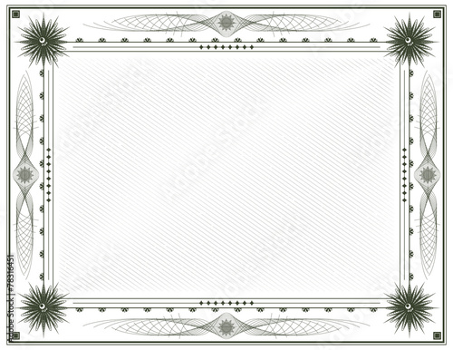 Certificate or Diploma Template