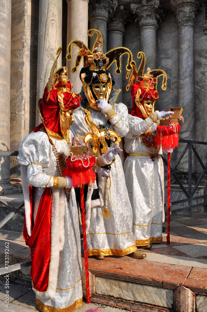Obraz premium 3 Jolly - Carnevale Venezia
