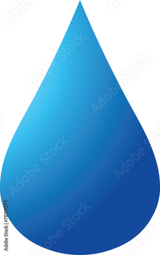 Blue drop