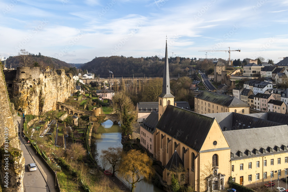 Ancient abbey Luxembourg