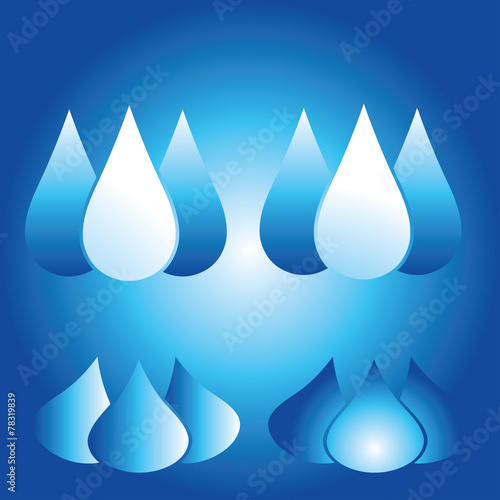 Blue drop