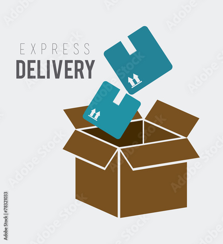 Delivery design, vector illustration.