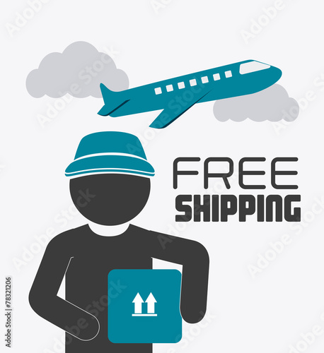 Delivery design, vector illustration.