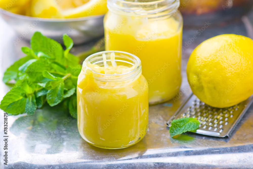 Fototapeta premium the lemon curd