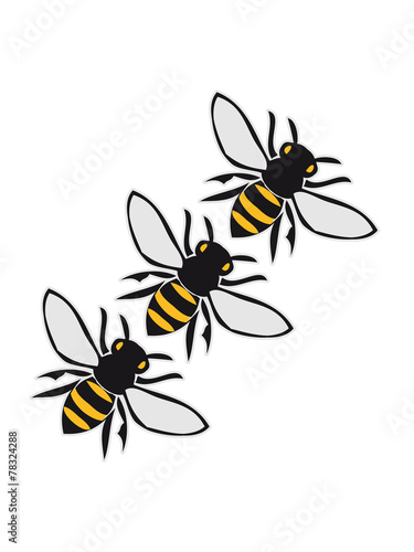 flying bees © Style-o-Mat-Design