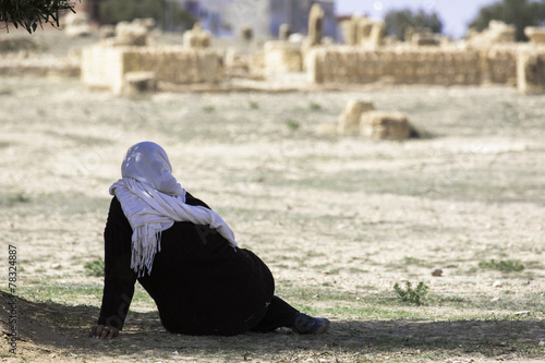 Obraz na plátně Woman in Carthago