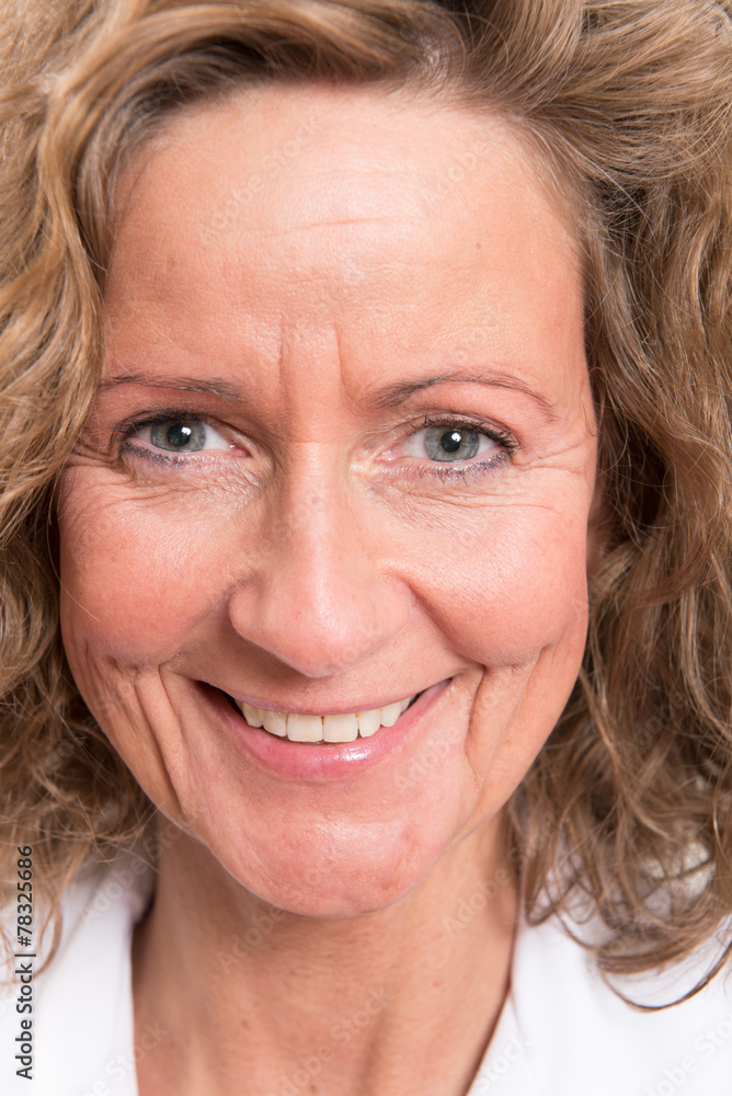 Portrait lachende Frau Portrait lachende Frau