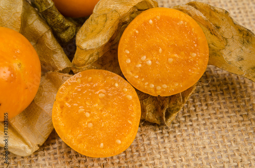 Картината върху платно Cape gooseberry