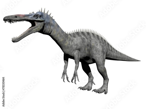 suchomimus dinosaur - 3d render © Mariephotos