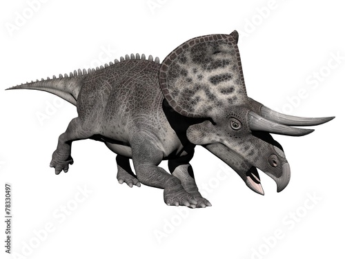 zuniceratops dinosaur - 3d render