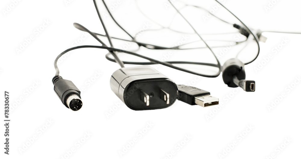 Different Plugs with wires for power supply and adapters Different Plugs with wires for power supply and adapters