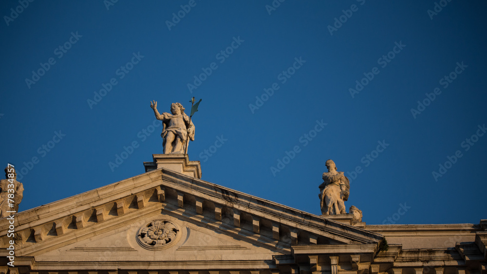 Obraz premium statue venice