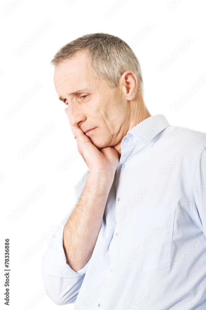 Man having toothache Man having toothache
