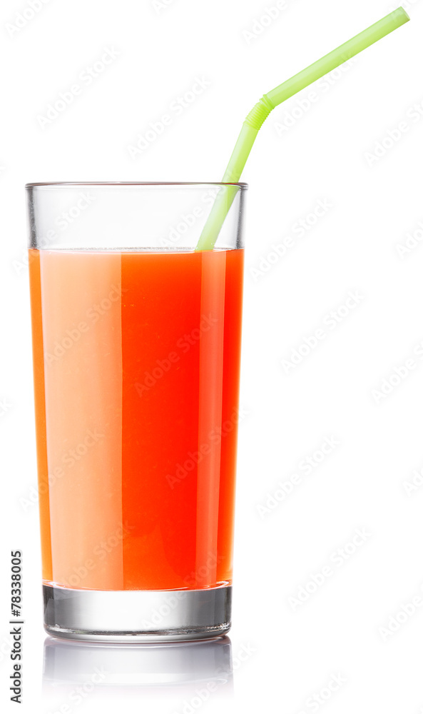 fresh grapefruit juice with a straw fresh grapefruit juice with a straw