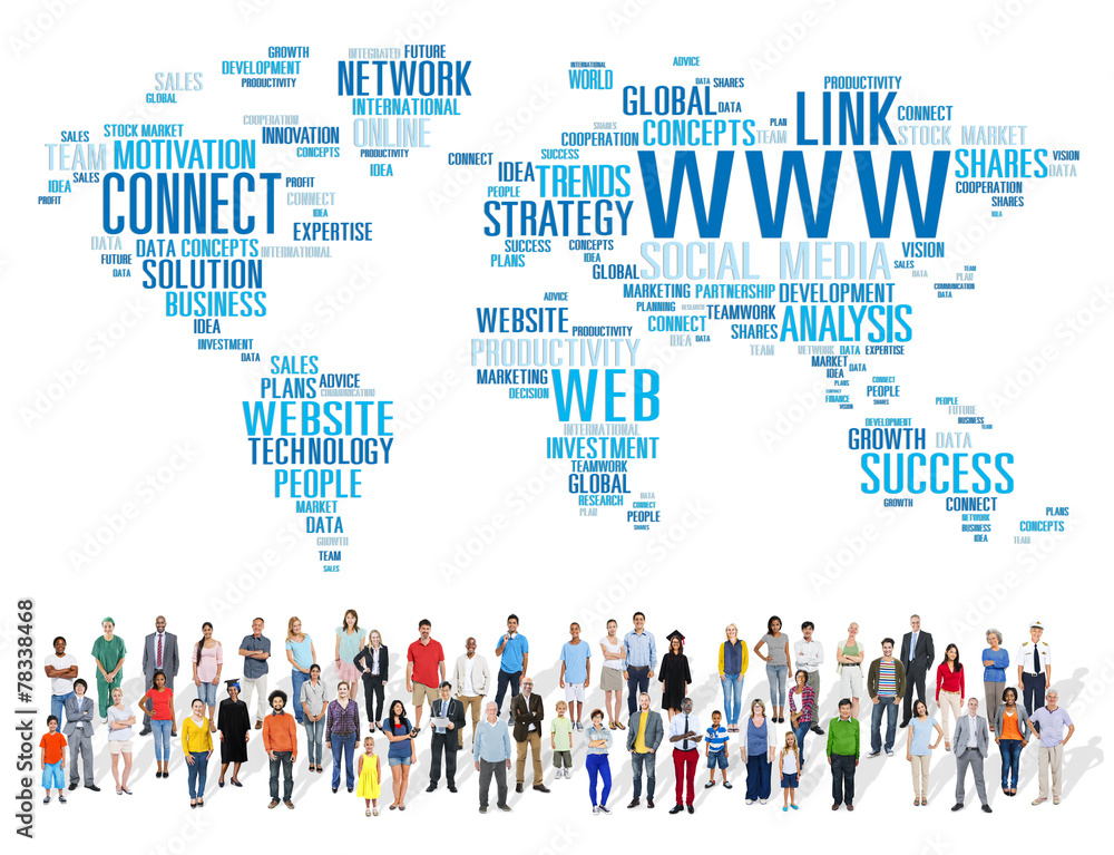 Social Media Internet Connection Global Communications Social Media Internet Connection Global Communications