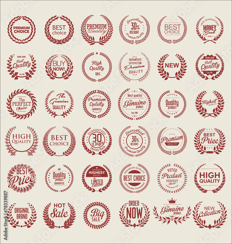 Premium quality laurel wreath collection