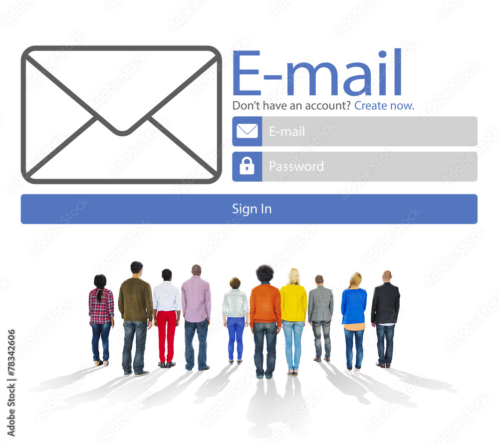 Email Online Messaging Social Media Internet Concept Email Online Messaging Social Media Internet Concept