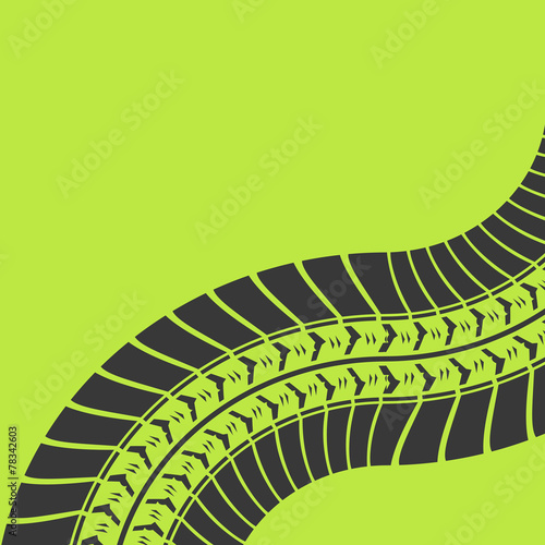 tire track background