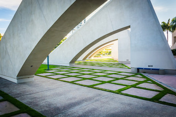 Arches at the Convention Center, in San Diego, California.