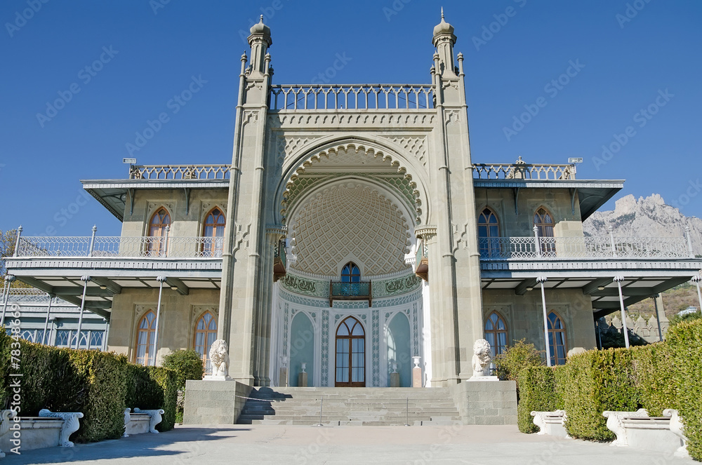 Vorontsov Palace in the Crimea