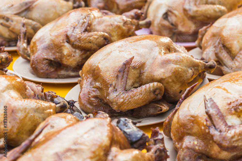 boiled chicken boiled chicken