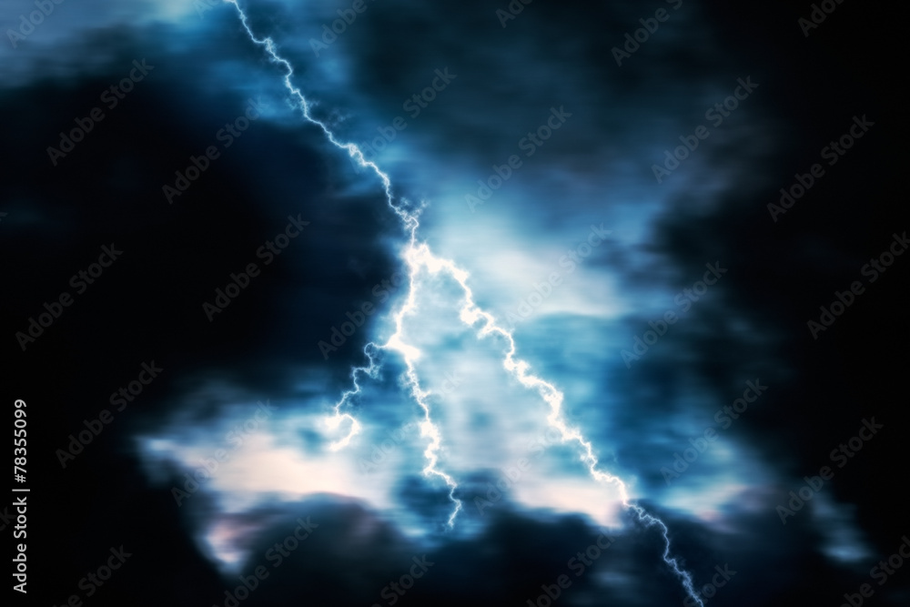 Naklejka premium Lightning