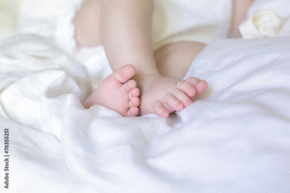 feet of a baby feet of a baby