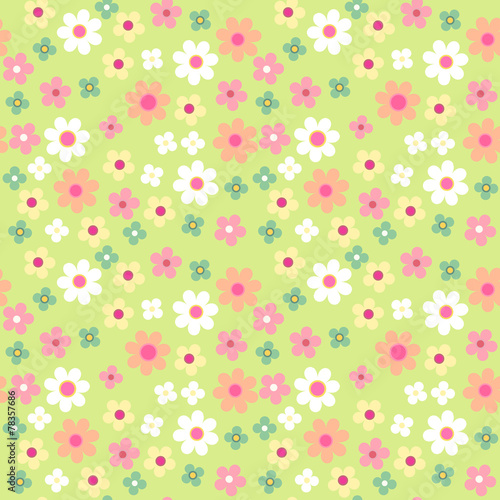 Seamless flower pattern 2