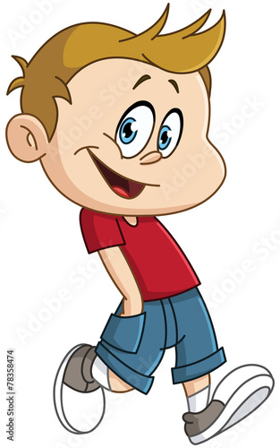 Walking kid
