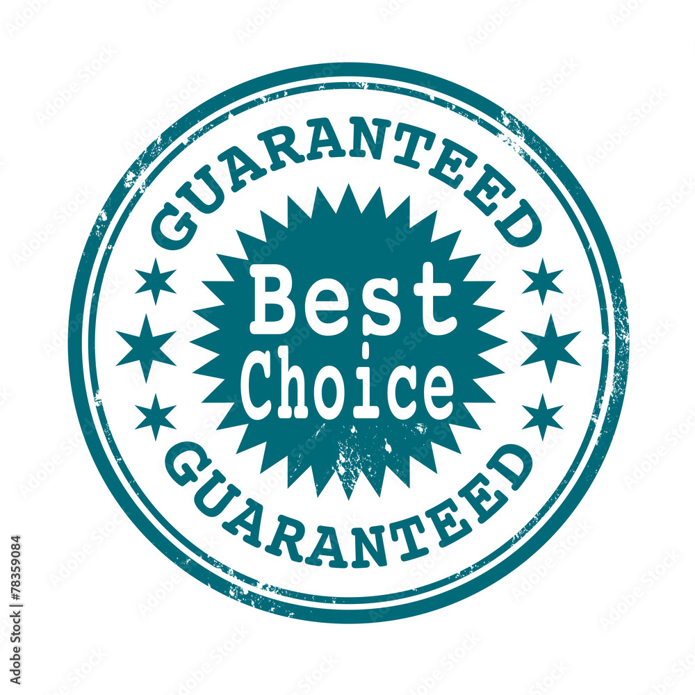 best choice guaranteed stamp