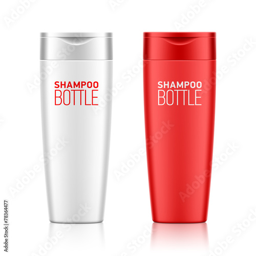 Shampoo bottle template for your design