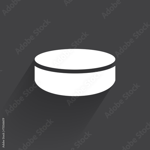 hockey puck.