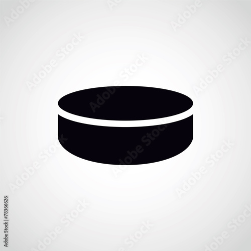 hockey puck.