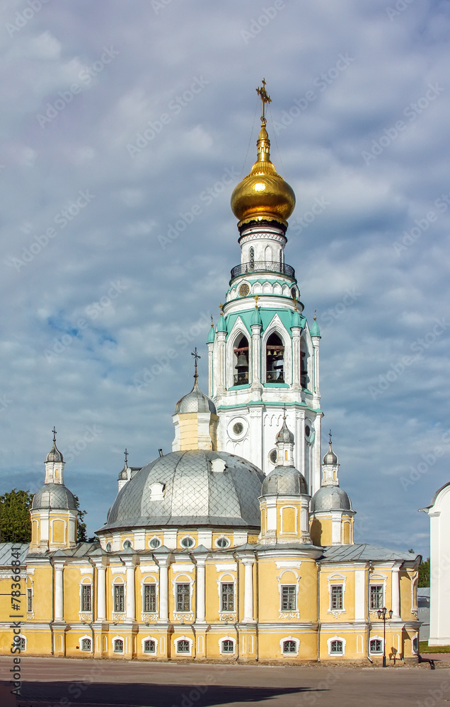 Kremlin Square in Vologda,Russia