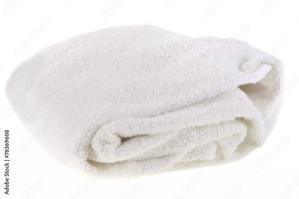 Serviette de toilette pliée Serviette de toilette pliée