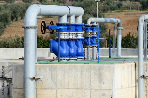 water treatment plant - detail