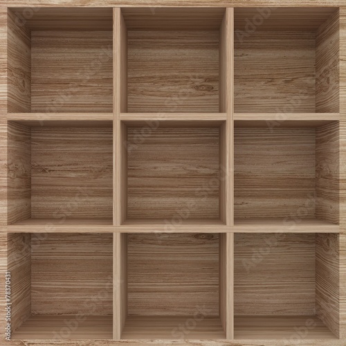 3d wood shelves for show case