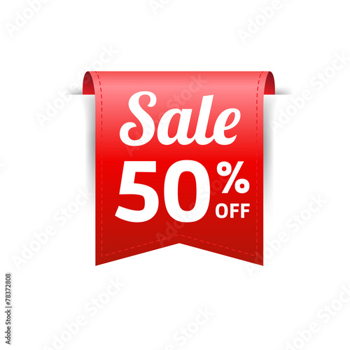 Sale 50% Off Label