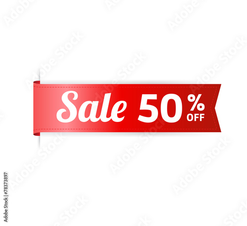 Sale 50% Off Label