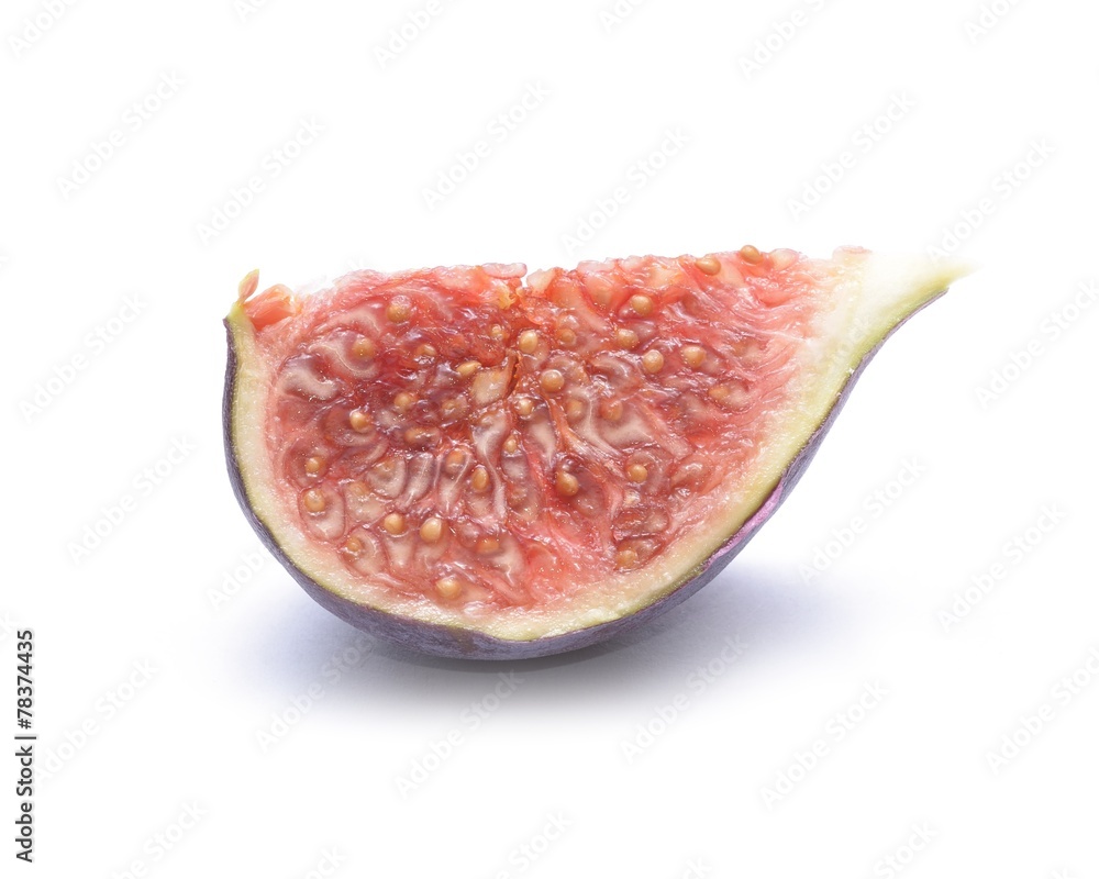 Ripe figs isolated on a white background Ripe figs isolated on a white background