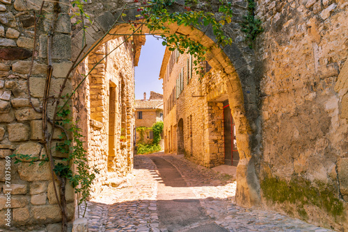 Old town in provence #78375869