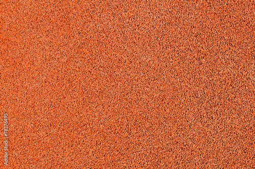 Surface of the running track close-up