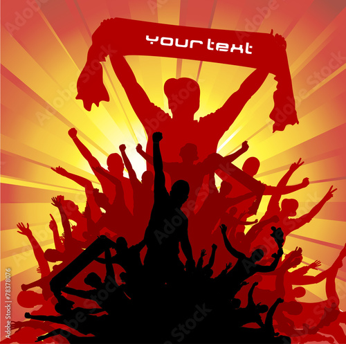 Banner for sports championship and concert