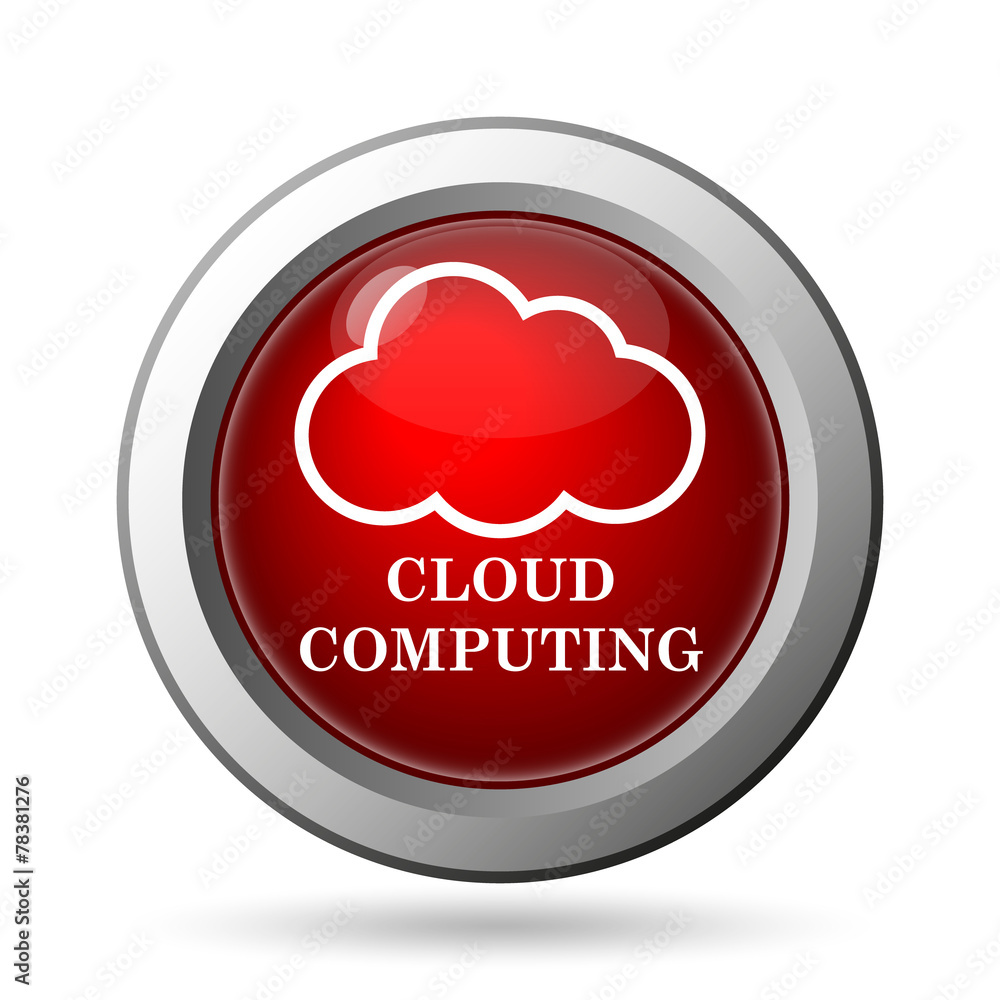 Cloud computing icon