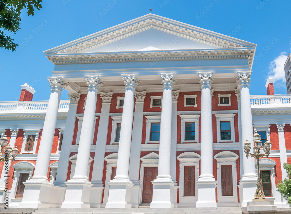 Fototapeta premium Parliament building in Cape Town