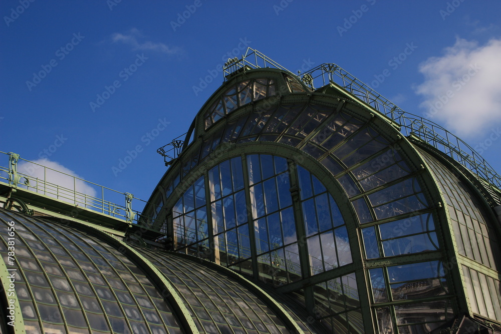 Vienna Greenhouse in burggarten (close-up)
