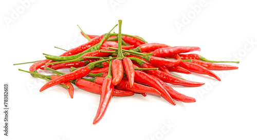 chili pepper on background