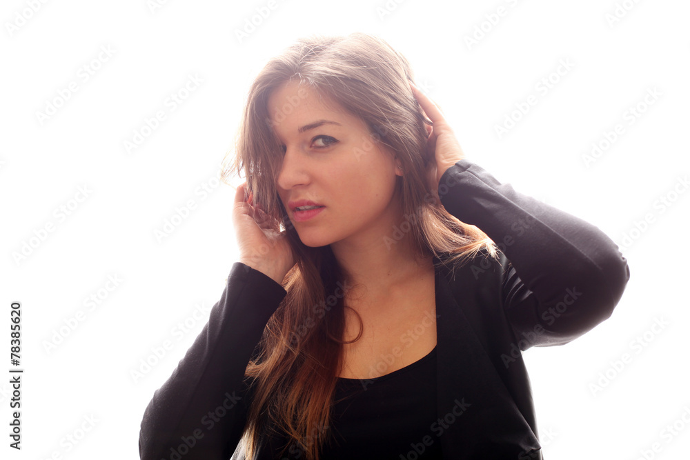 Junge, hübsche Frau Junge, hübsche Frau